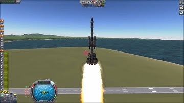 Kerbal Space Program 1.1 mini Mun lander and return to Kerbin