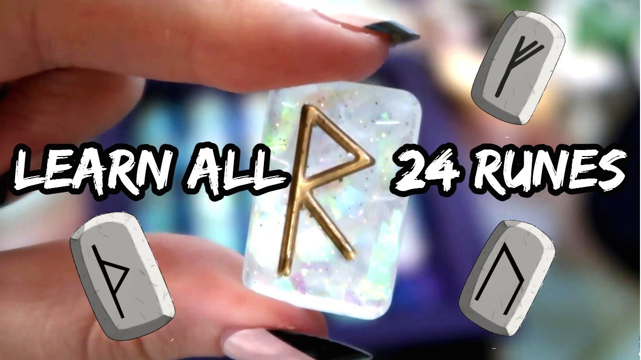 All 24 RUNES 💎 Their Meanings ᛝᛒᛗ Beginner Tutorial, How To Use Them & Casting A Three Norn Spread