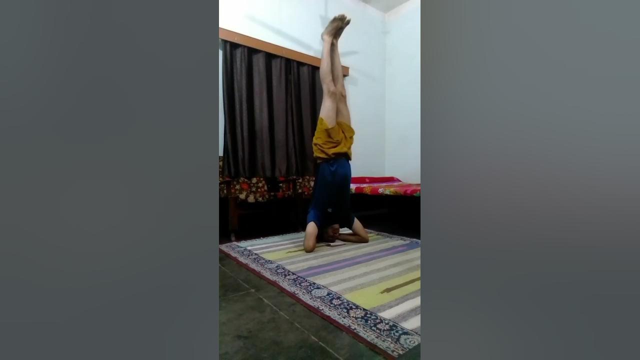 IndoindiansYogaChallenge Day 7: SIRSASANA- Headstand Pose