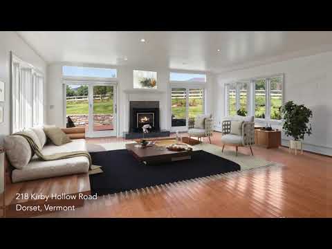 218 Kirby Hollow Road, Dorset, VT home video tour