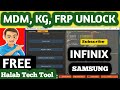 Halab Tech Tool🔥 | Infinix MDM🔐 FRP Unlock | Samsung KG🔐 FRP RESET New Update #everyone #mdmunlock