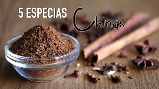 Como preparar 5 especias chinas casera - Homemade Chinese Five Spic...