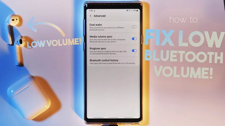 How to fix low Bluetooth volume issues on Android! (Speakers/Headphones/Earphones/Airpods)