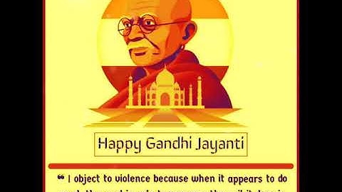 Gandhi jayanti 2021 | Gandhi jayanti Status | Mahatma Gandhi Jayanti WhatsApp Status Video #gandhi