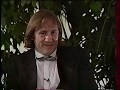 Capture de la vidéo Gérard Depardieu   1990 05 21   Interview W Krystyna Janda & David Lynch @ A2 News