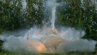 Bottle Explosion Moments in Slow Motion & Slow-Motion Time