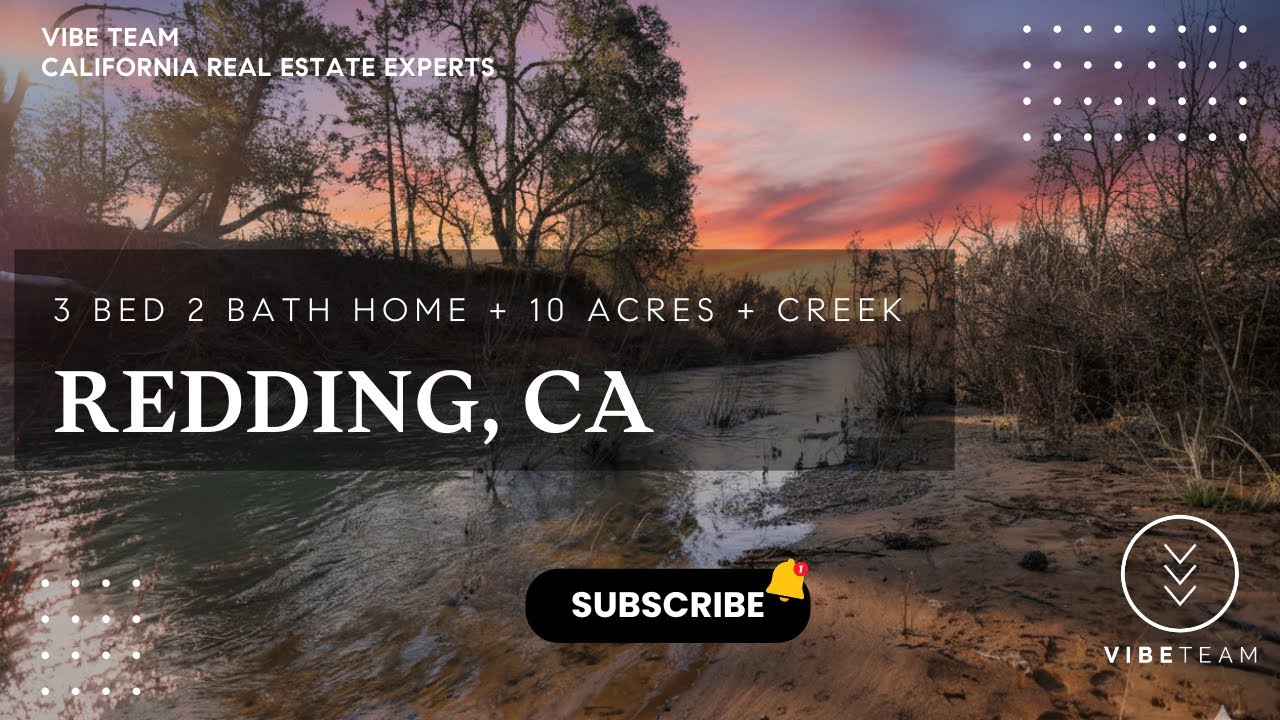 11131 Sara Dr, Redding CA | Private 10-Acre Creekside Ranch With Sandy Beach