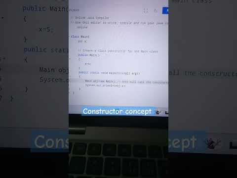 constructor in Java
