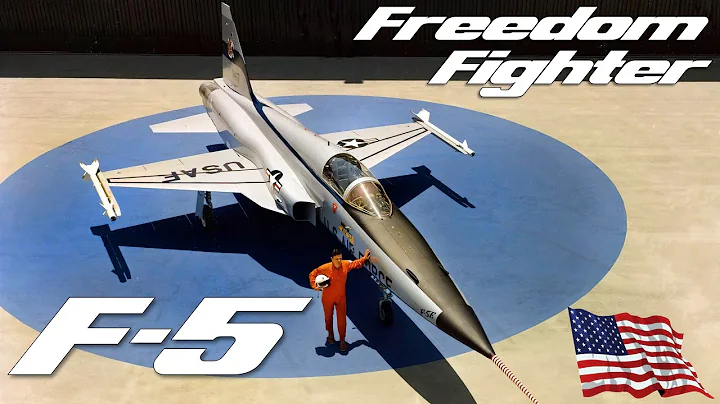 Northrop F-5 Freedom Fighter | The American Supersonic Light Fighter Aircraft | Upscaled Footage