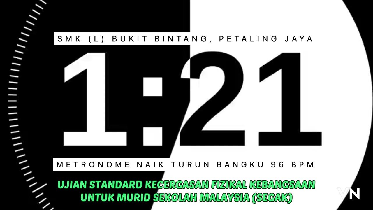 METRONOME SEGAK NAIK TURUN BANGKU YouTube