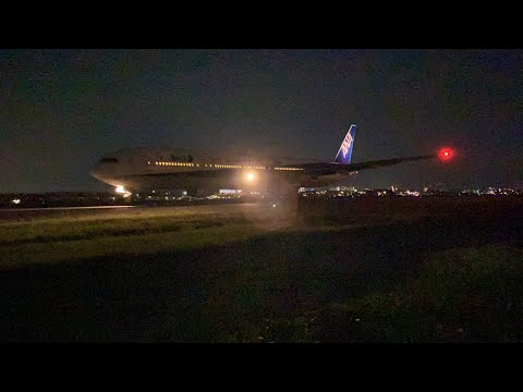 [4K] 伊丹空港飛行機好きは絶対行くべき場所。トリプルセブンがこんなに近くに！？