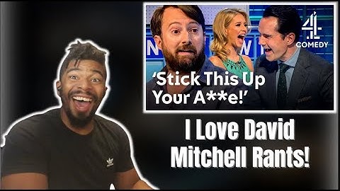 AMERICAN REACTS TO David Mitchell