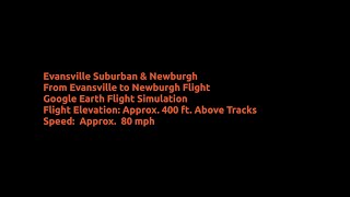 Evansville Suburban & Newburgh From Evansville to Newburgh Flight
