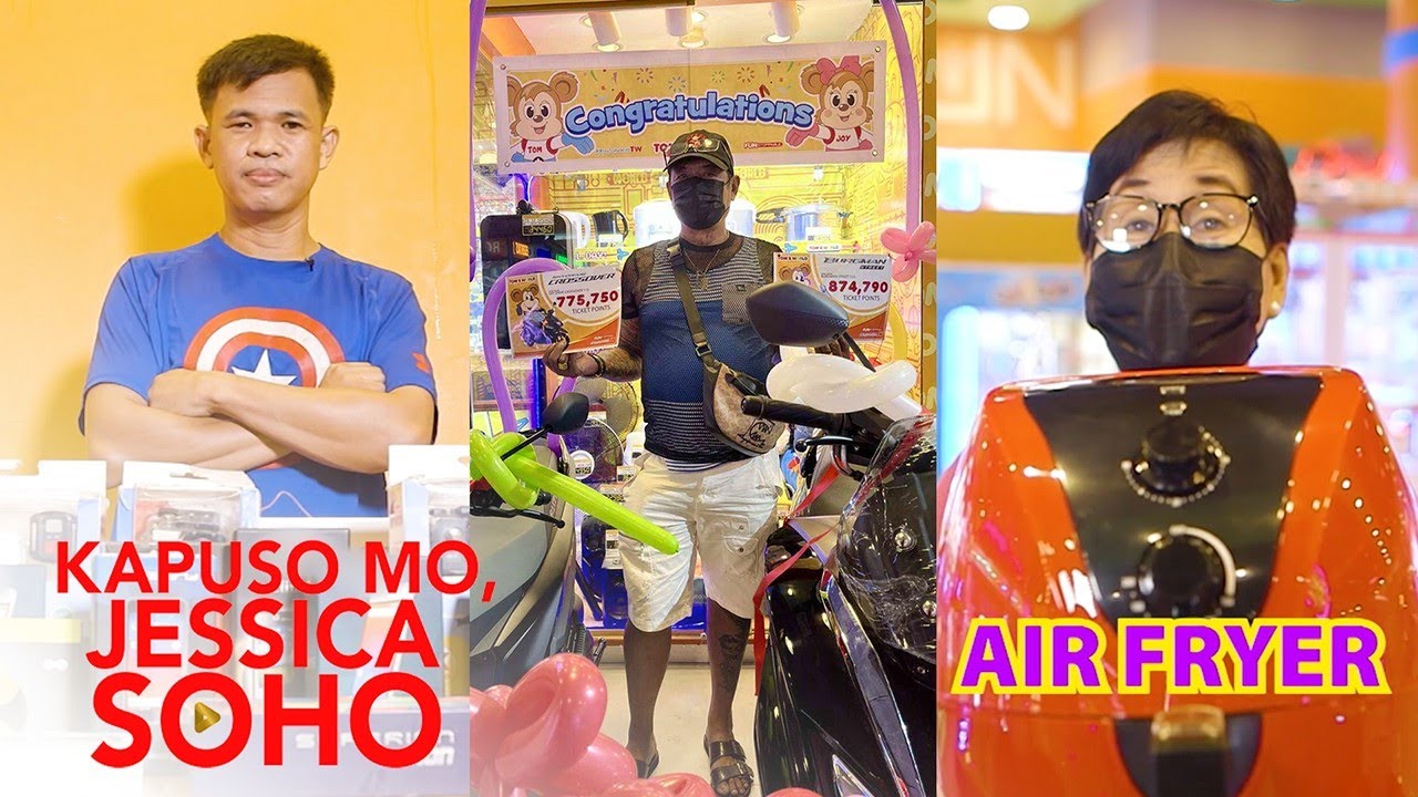 APPLIANCES AT PATI MOTORSIKLO, PUWEDE NA RIN MAPANALUNAN SA MGA ARCADE?! | Kapuso Mo, Jessica Soho