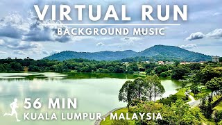 Virtual Running Video For Treadmill with Music in Kuala Lumpur #virtualrun #virtualrunningtv by Virtual Running TV 3,717 views 4 months ago 57 minutes