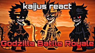 Kaijus react To Godzilla battle royale /PT2/??|my AU(🇪🇸🇺🇲🇧🇷)
