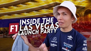 Inside the F1 Las Vegas launch party!