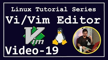 #19 - Linux Tutorial Series - Editing files using Vi / Vim Text Editor | AJ Media
