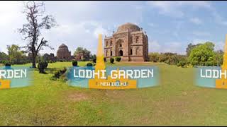 360° Lodhi Garden in Delhi, India - Relax in Tranquility - VR Nature Therapy | 6K 60FPS 360°