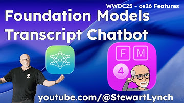 Using SwiftUI Foundation Models Transcripts to build a Chatbot