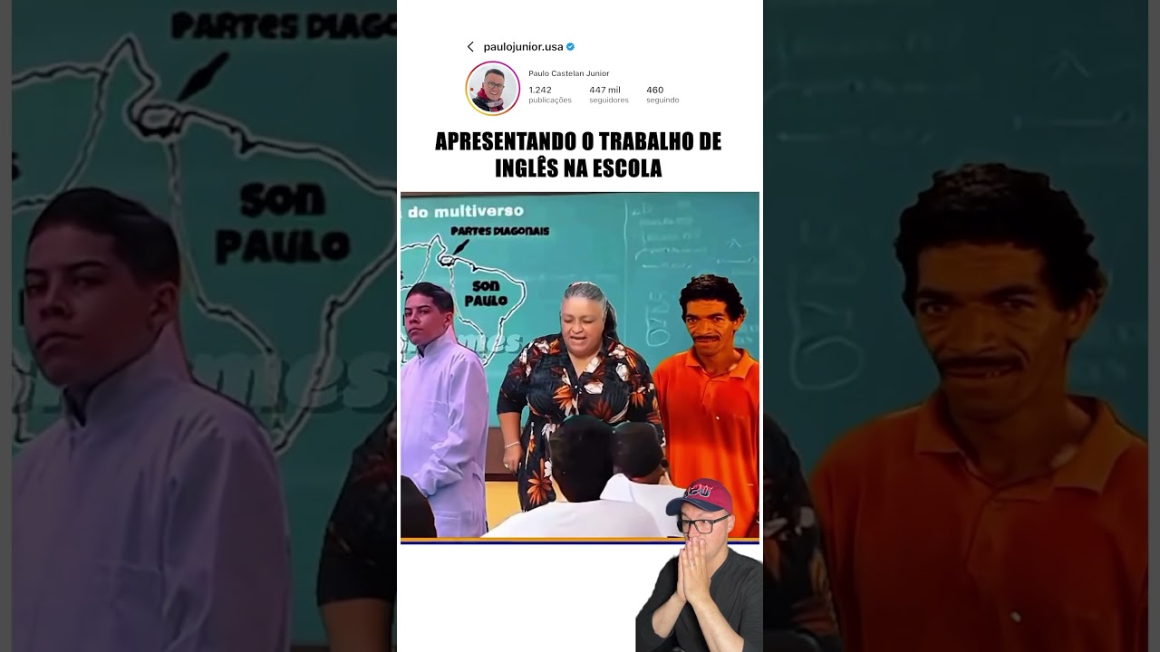 🇺🇸Mande para um amigo que vai fazer trabalho de inglês com você 😆