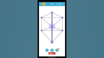 One line one touch 3/26 level #logicgames #braintraining #puzzlegame #games