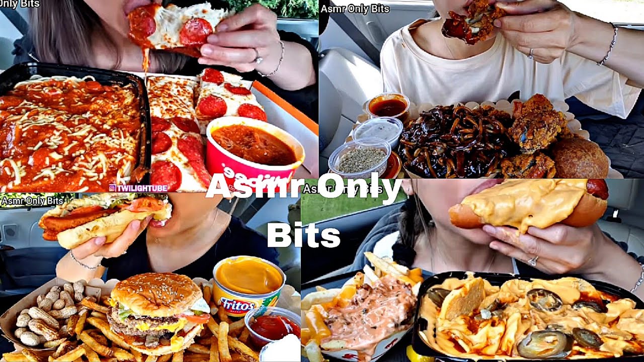 ASMR Twilight ASMR//Compilation///no talking///Bites only////asmr Mukbang//asmr food