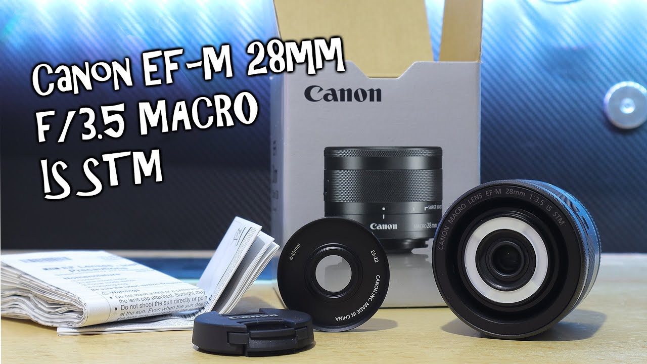 Canon 28mm f/3.5 EF-M IS STM Macro (1362C005) - купити об'єктив