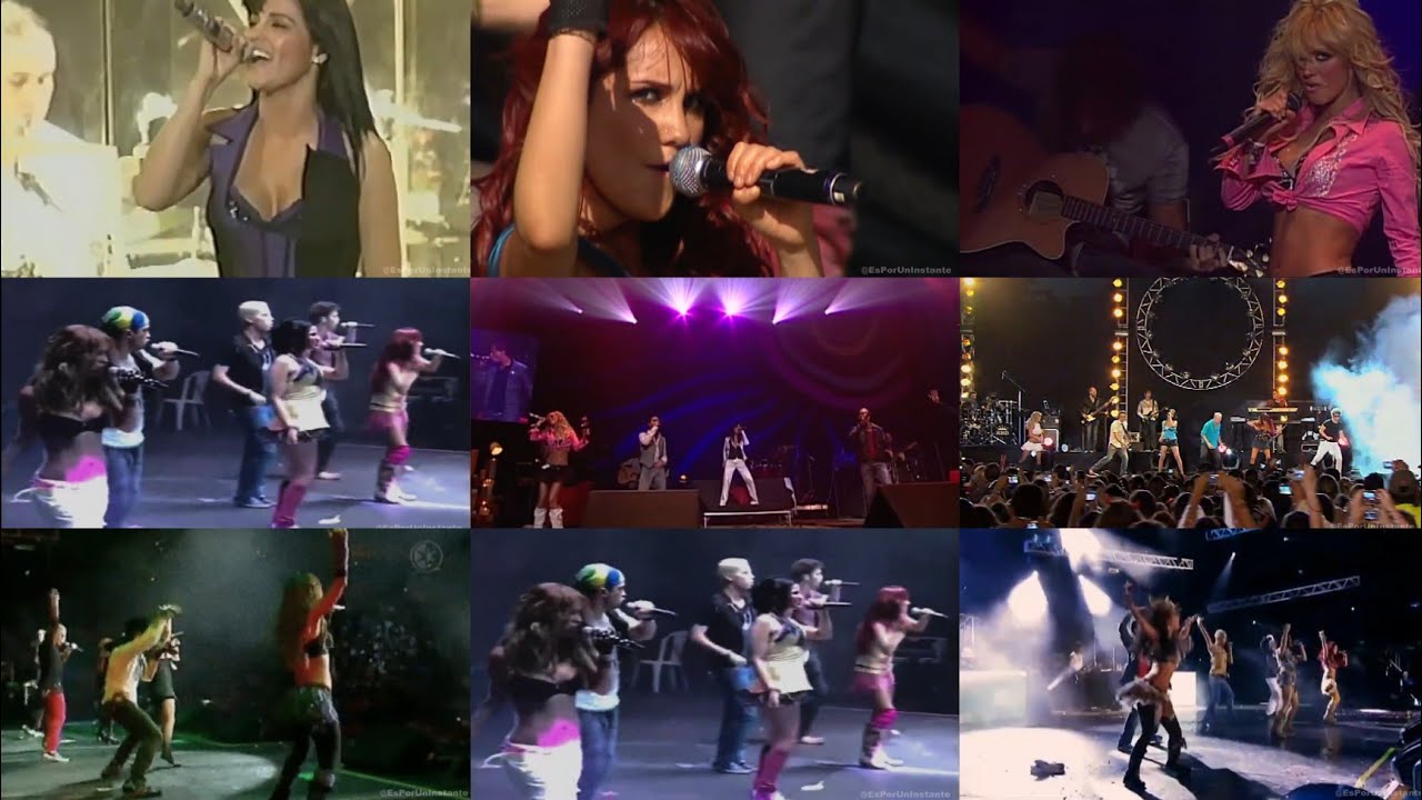 RBD - Me Voy (Live Mix)