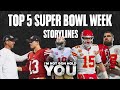 Top 5 Super Bowl Week Storylines | I&#39;m Not Gon Hold You #INGHY