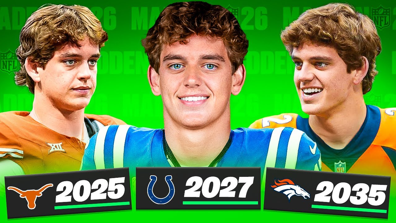 I Played the Career of ARCH MANNING From College to NFL!