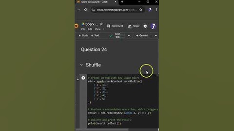 What is a Shuffle Operation in Apache Spark? | Understanding Data Redistribution |Q24