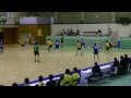 決勝前半：成年女子ハンドボール