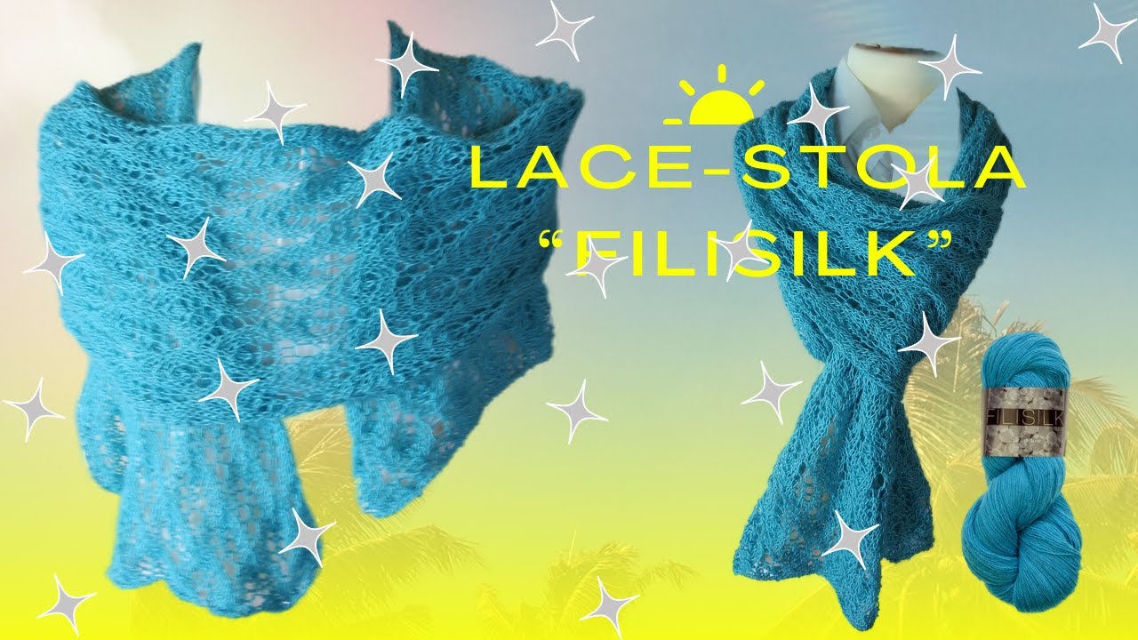 Lace-Stola "Filisilk"  - 100g/600m