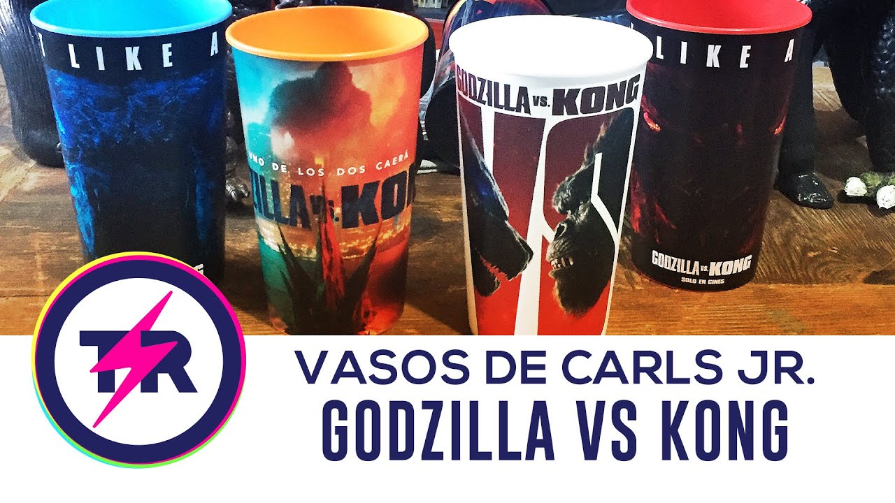 Kaiju News Outlet on X: New image of the other two new #GodzillaVsKong  Carl's Jr. cups from Spain. Source: @vasosdecineyco1   / X