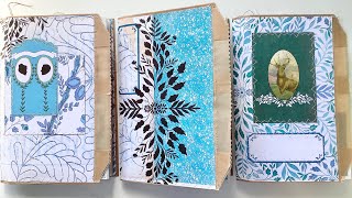 Vintage Blue keepsake journals