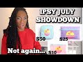 HUH?? IPSY GLAM BAG VS IPSY PLUS VS IPSY ULTIMATE JULY 2020