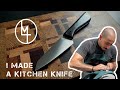 Je fabrique un couteau de cuisine de A à Z ! Knife Making