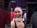 Ronda Rousey has other plans 😅 #RouseyCarano Mp3 Song