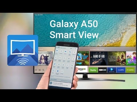 Как раздавать видео на ТЕЛЕВИЗОР с СМАРТФОНА  | SMART View | Обзор настроек как подключить | Samsung