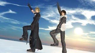 [MMD] Cloud Strife & Squall Leonhart - Can't Stop The Feeling