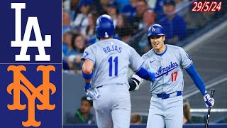 Los Angeles Dodgers vs New York Mets FULL GAME May 29, 2024 - MLB Highlights | MLB Season 2024