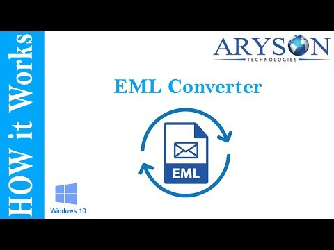 How to Convert EML to PST, PDF, and MBOX for Free by Aryson EML Converter