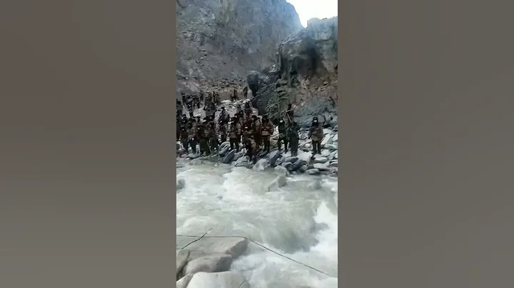 One Of The High Defination Video Just Before Galwan Valley Clash - DayDayNews
