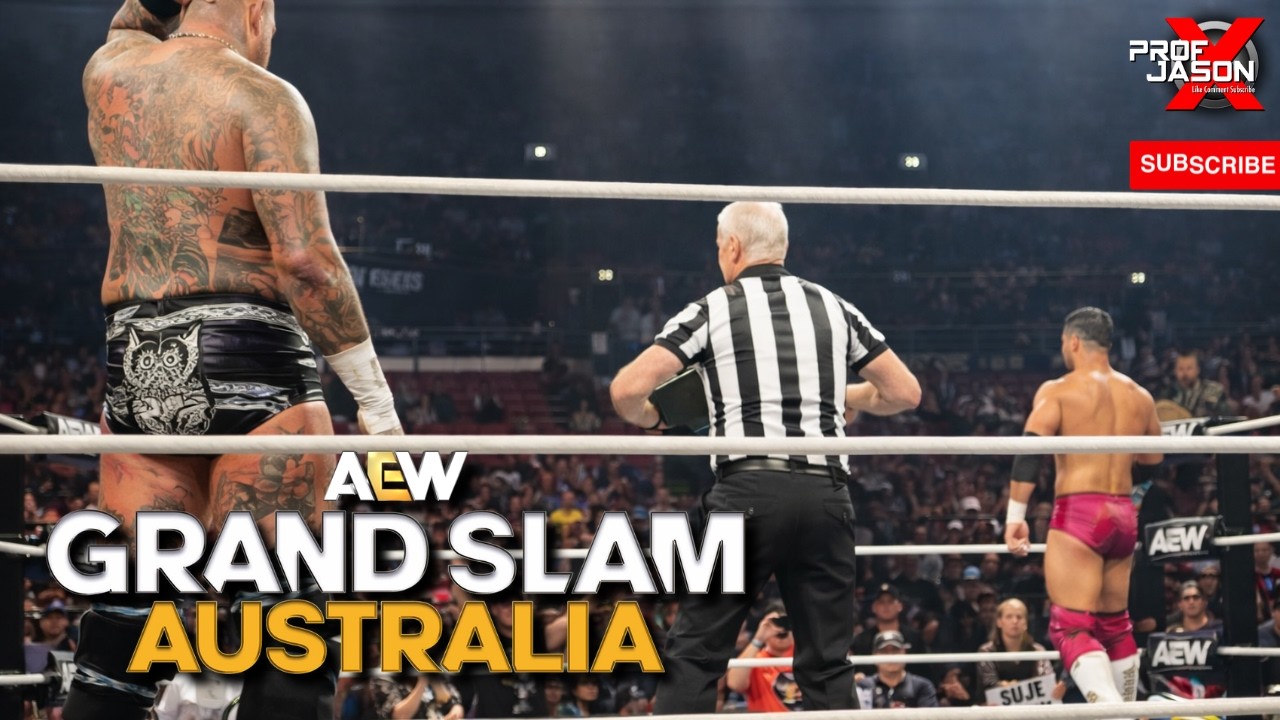 AEW AUSTRALIA FANS CHANT F  K ICE DURING WORLD TITLE MATCH!