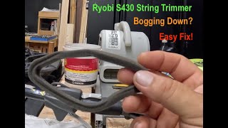 Ryobi S430 Trimmer: Quick Fix