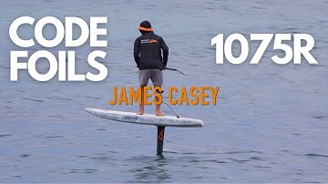 Code Foils James Casey rides tiny waves on 1075r, Honolulu Hawaii 2024
