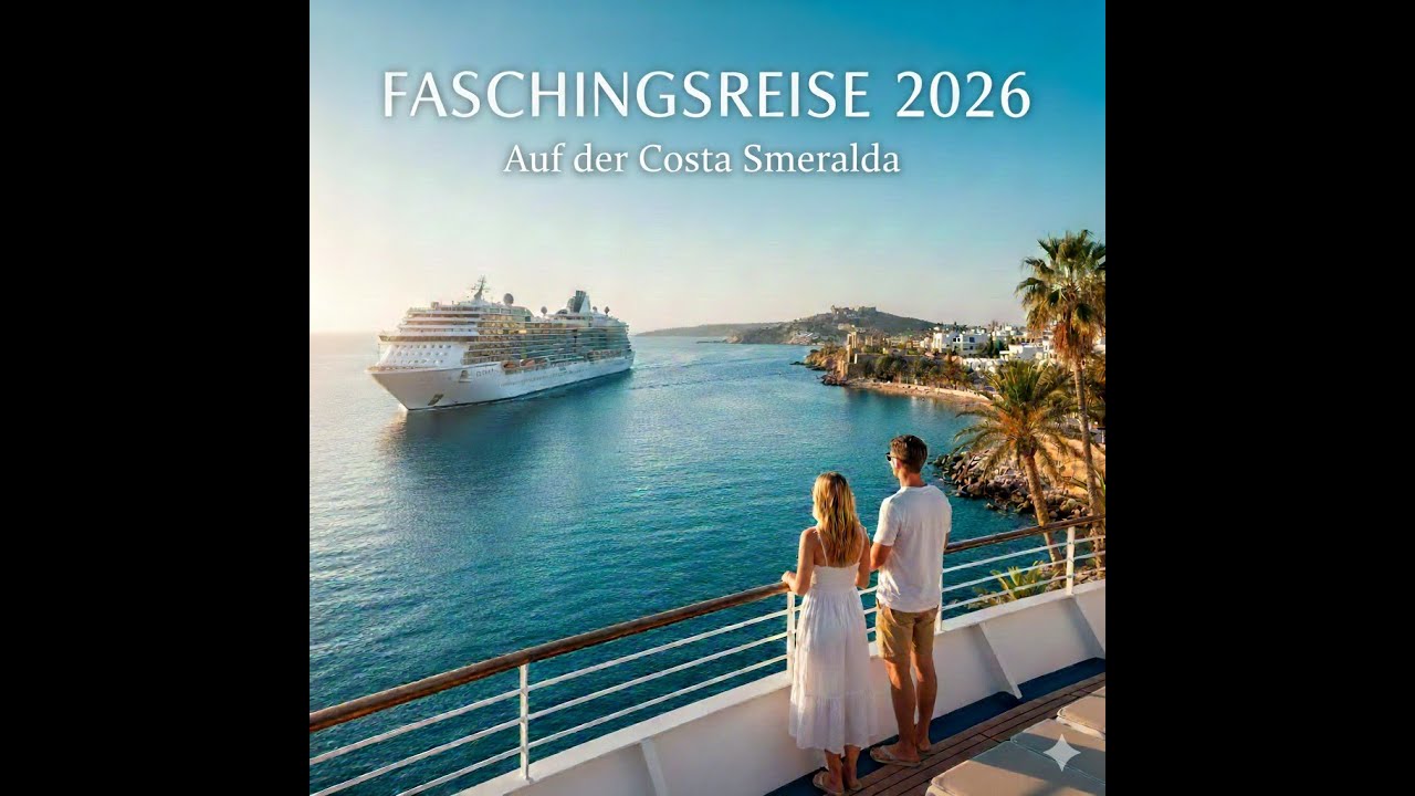 Costa Smeralda Faschingsreise 2026 - Vlog-Ankündigung