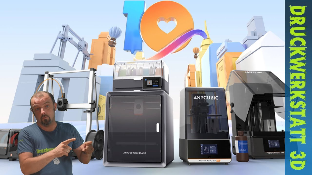 Test zum 10jährigen Jubiläum Anycubic Kobra S1: Druckqualität, aber langsam – ACE Pro enttäuscht
