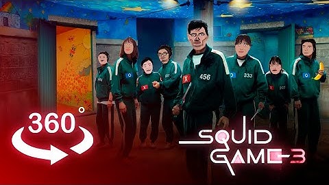 SQUID GAME SEASON 3 Animation in 360° VR Parody
